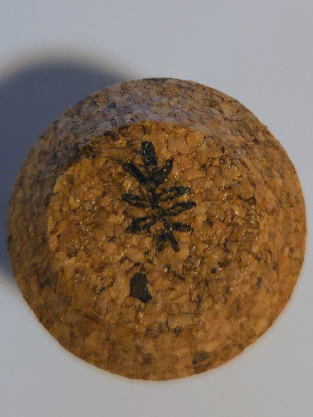 Brand New Hand Crafted Magnet Created from Champagne Cork Featuring Rosemary